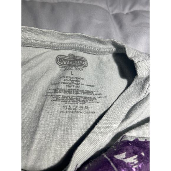 Y2K wonderland the doors purple and gray Tshirt cotton blend size L - Picture 3 of 4